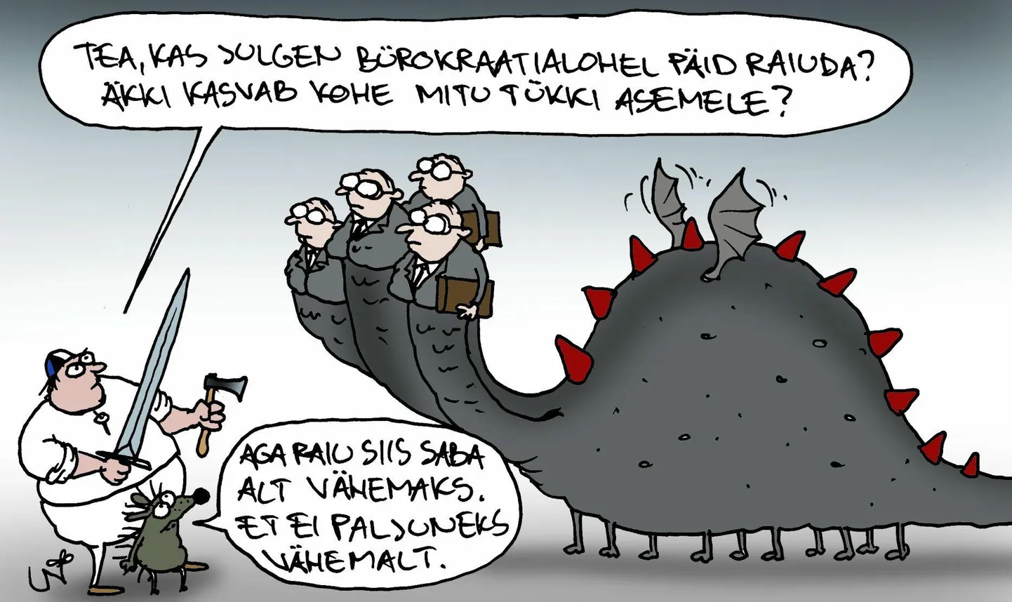 Urmas Nemvalts joonistab FOTO: Urmas Nemvalts