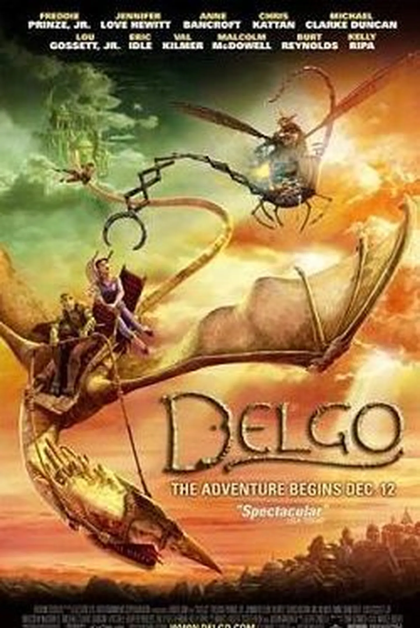 Animafilmi «Delgo» reklaamplakat