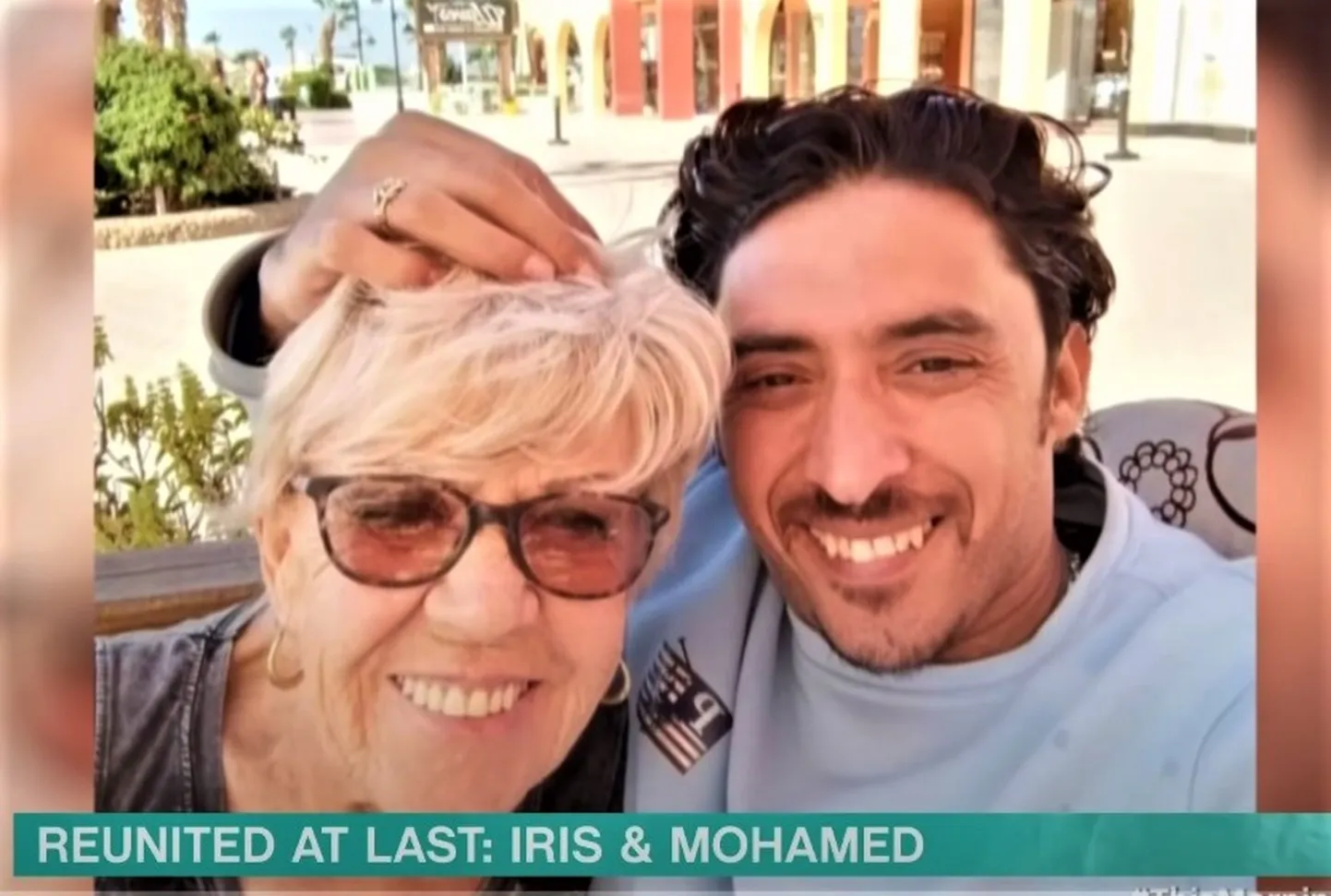 Iris ja Mohamed.