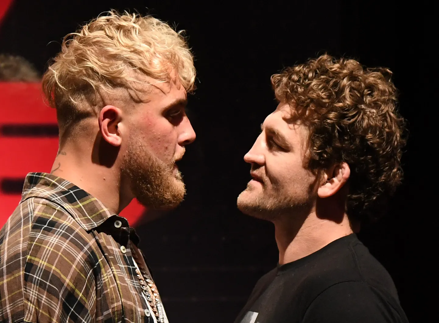 Jake Paul ja Ben Askren.