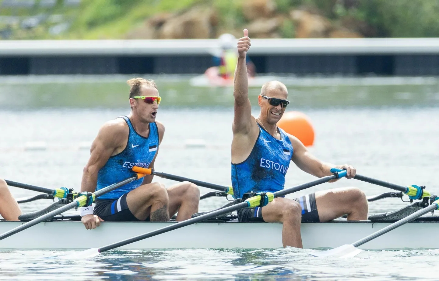 Allar Raja (vasakul) on võistelnud viitel, Tõnu Endrekson kuutel olümpiamängudel. Nad mõlemad teavad, mida tähendab neljandaks jäämine ning kuidas seejärel nelja aastaga end medalile võidelda.