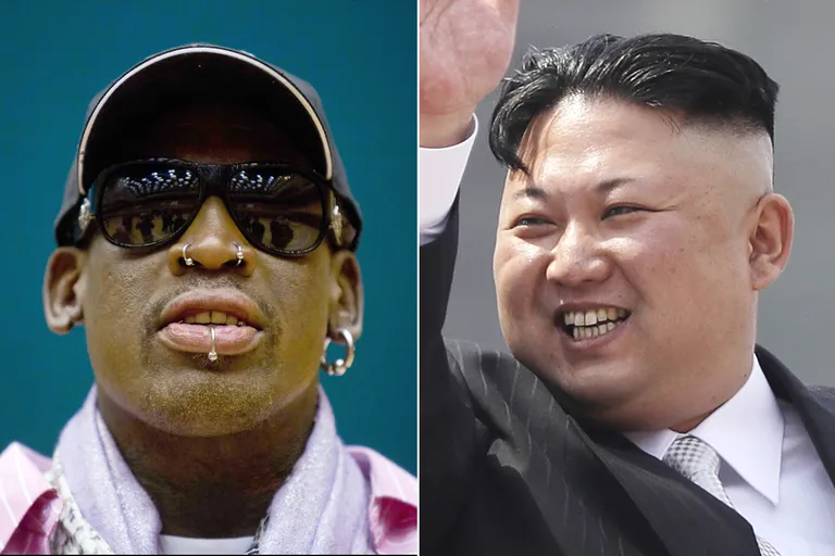 Dennis Rodman ja Kim Jong-un