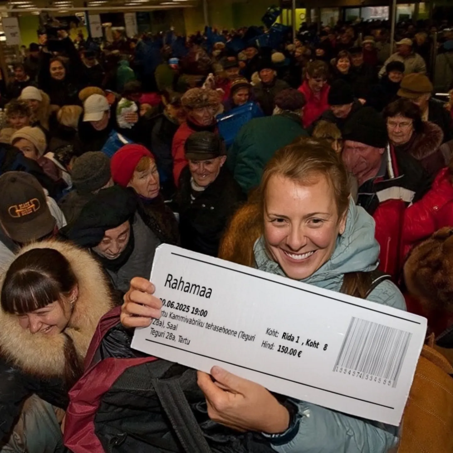 «Rahamaa» piletite jahist on saanud rahvuslik spordiala.