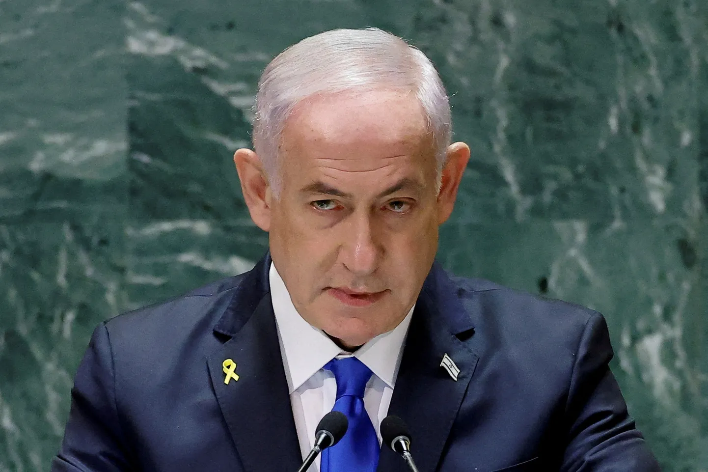 Benjamin Netanyahu.