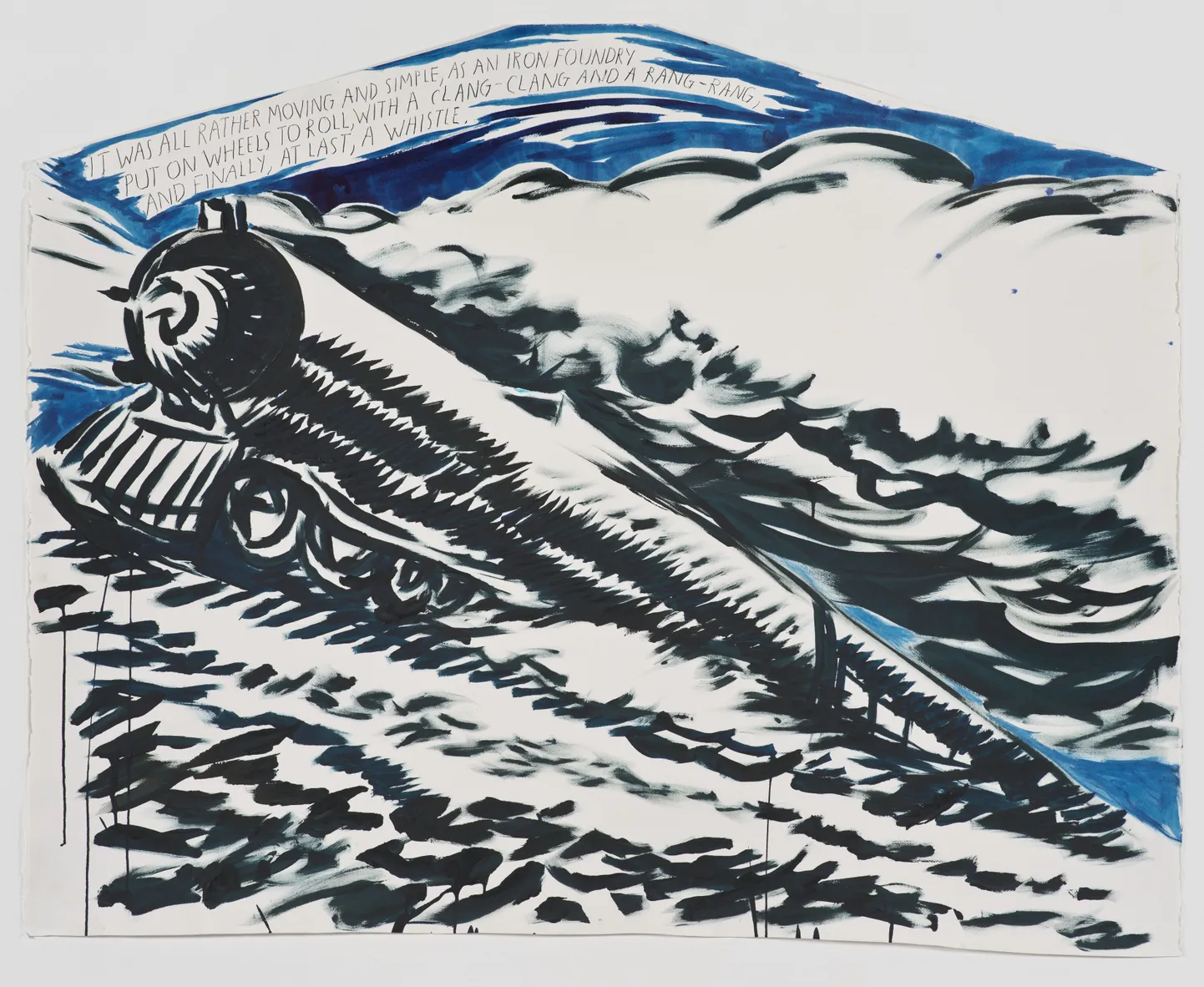 Raymond Pettibon, «Nimeta (See kõik oli ...)», 2012.