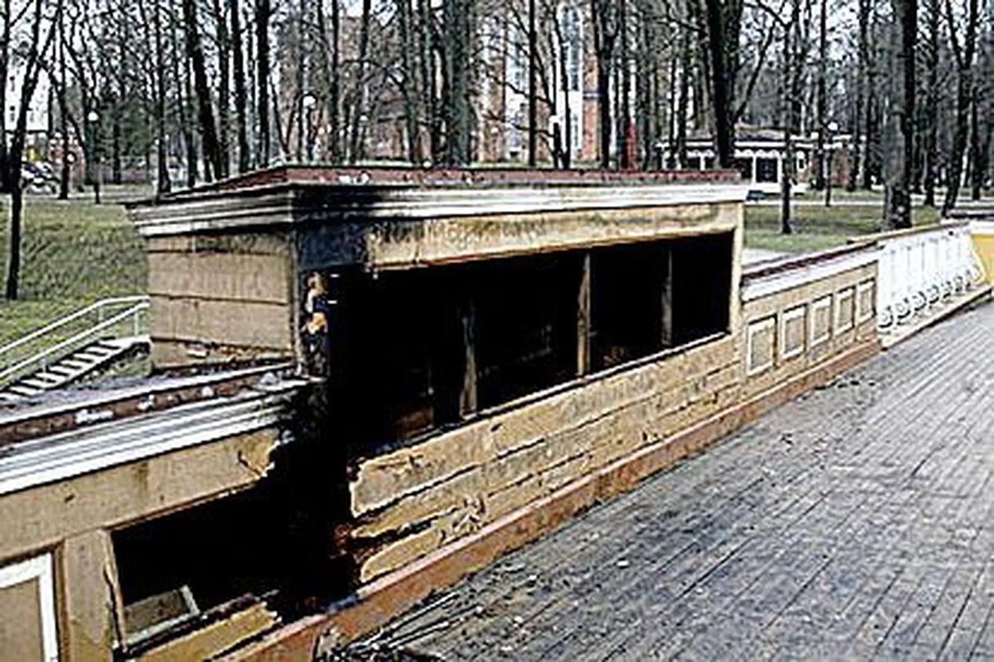 Põlenud Inglisild.