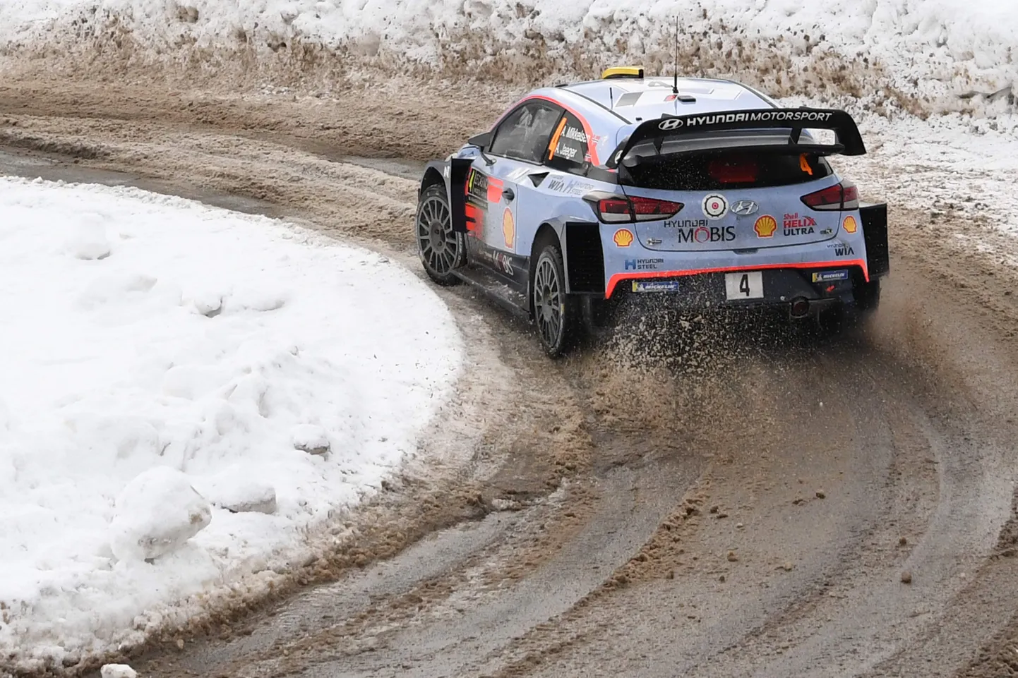 Norralane Andreas Mikkelsen Monte Carlo rallil.