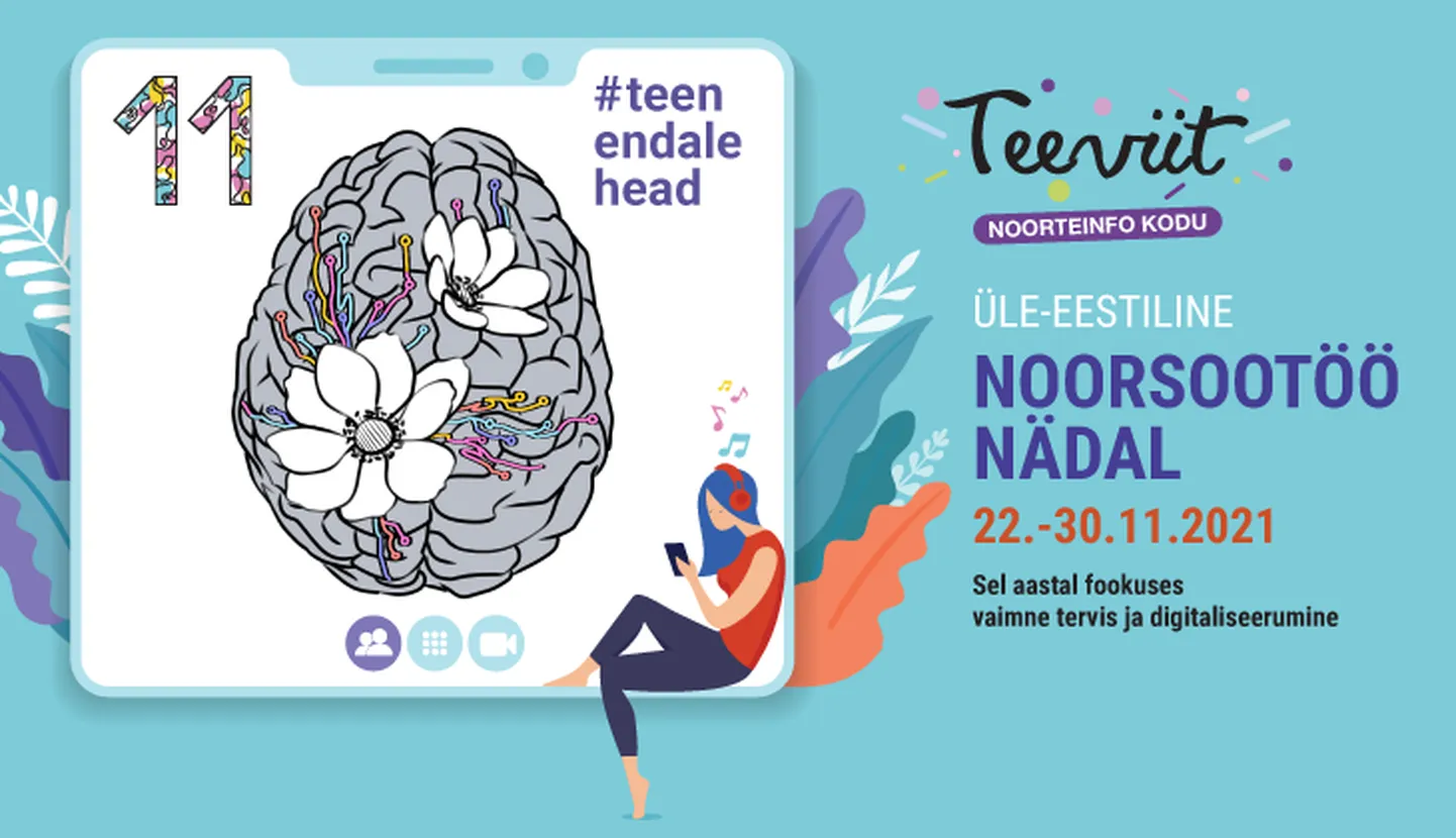 Noorsootöö nädal keskendub vaimsele tervisele.