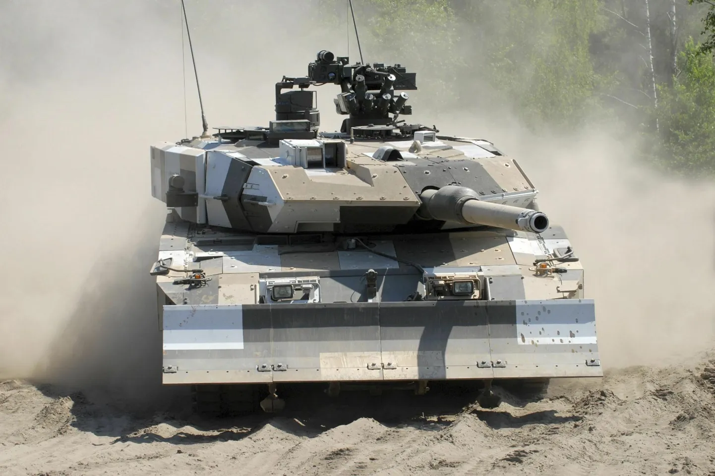 Saksa Leopard 2A7+ lahingutank.