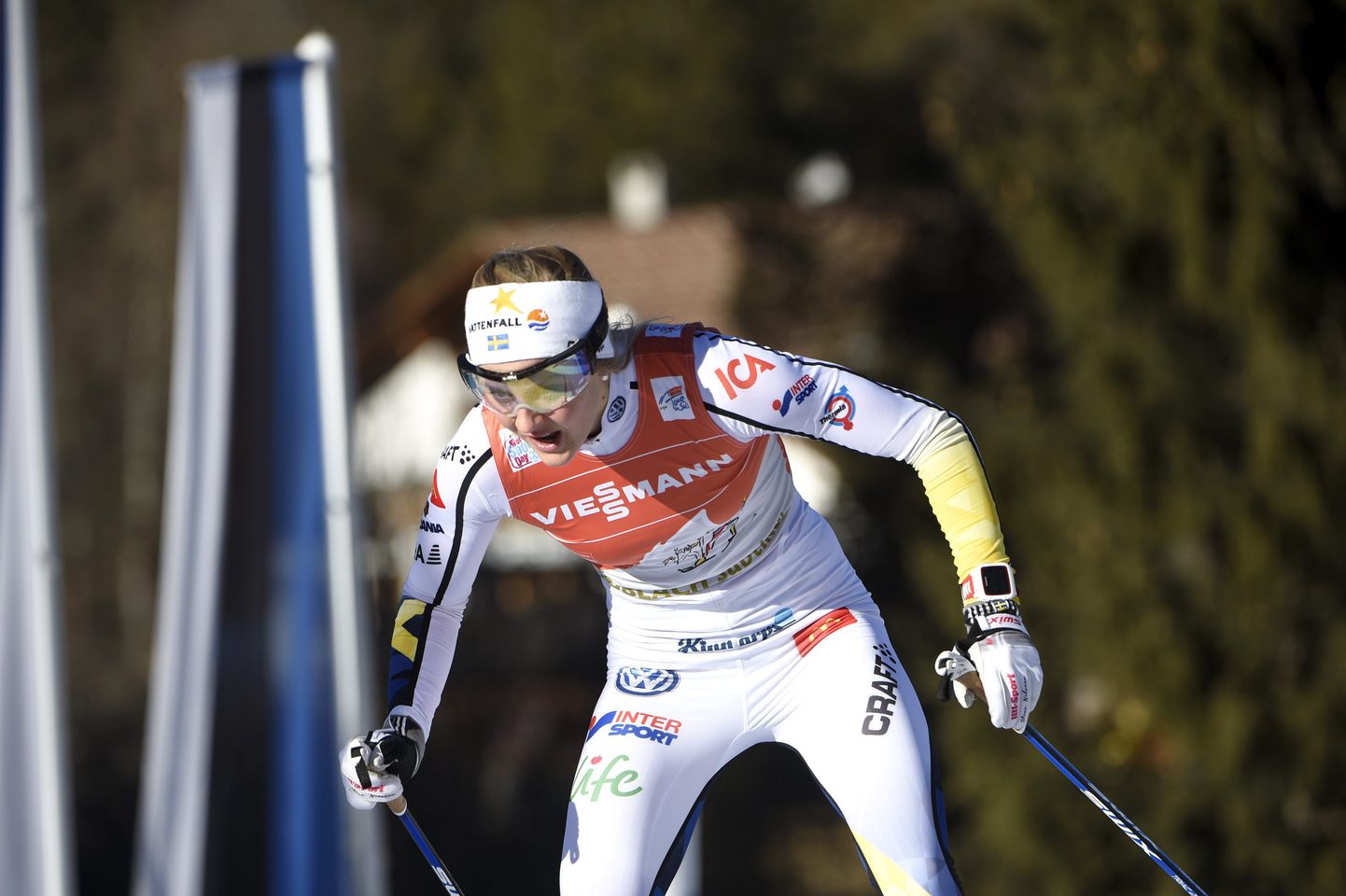 Stina Nilsson Tour de Ski viiendal etapil.