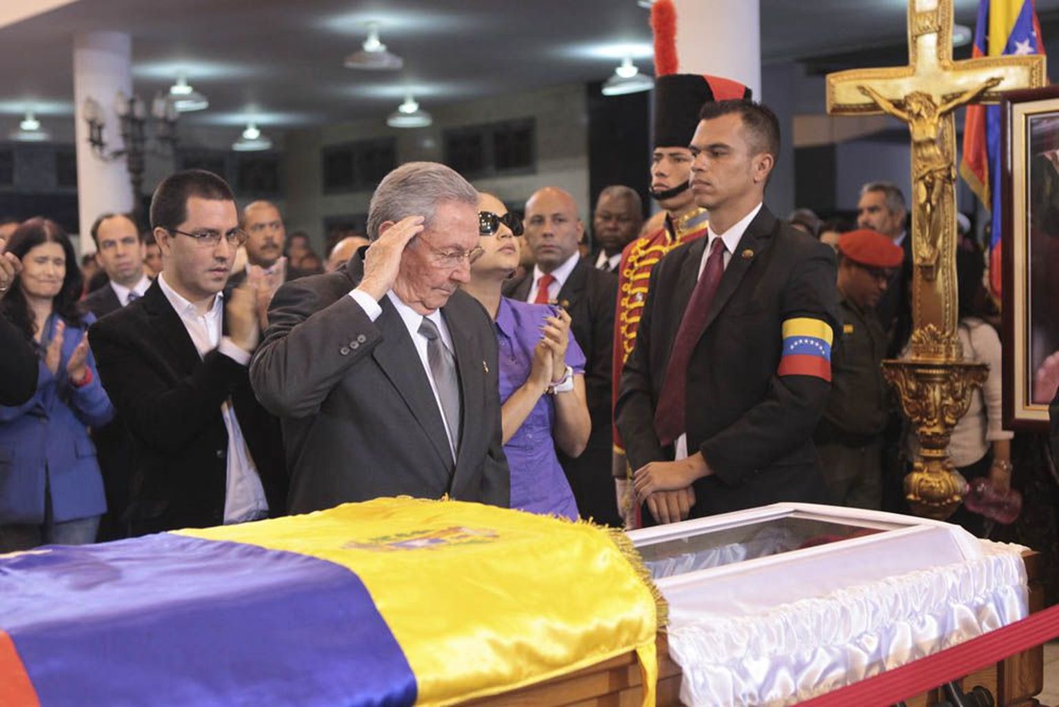 Venezuela jättis Hugo Chávezega hüvasti.