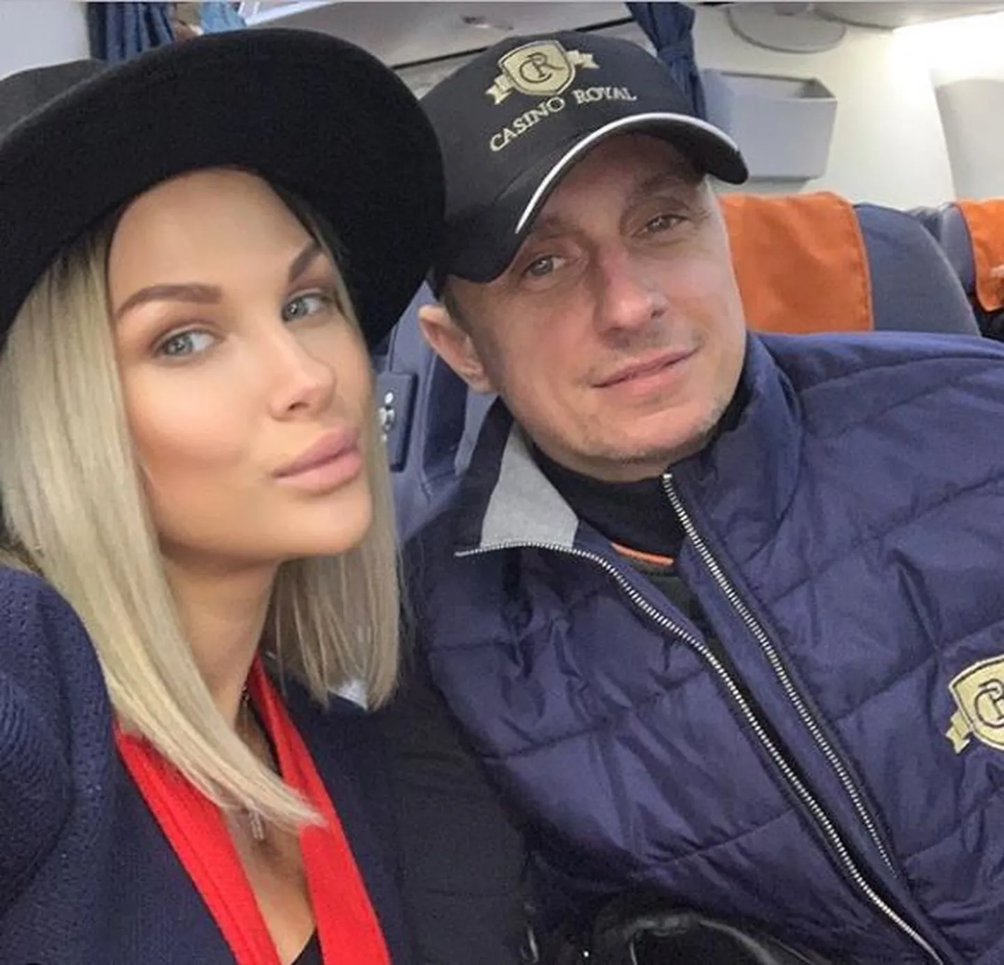 Вадим Галыгин с женой