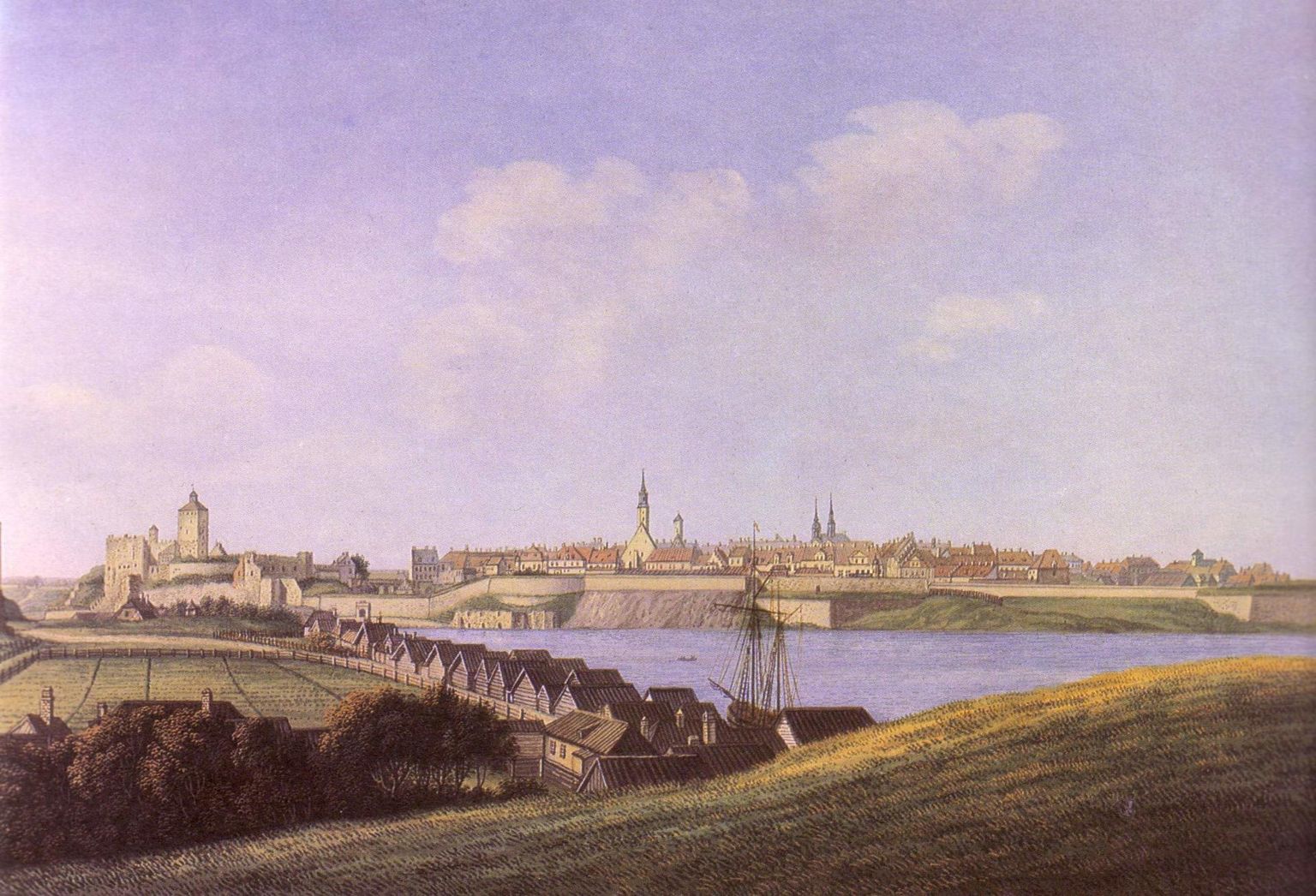 Narva panoraam ammu enne Eesti aega. FOTO: Vikipeedia