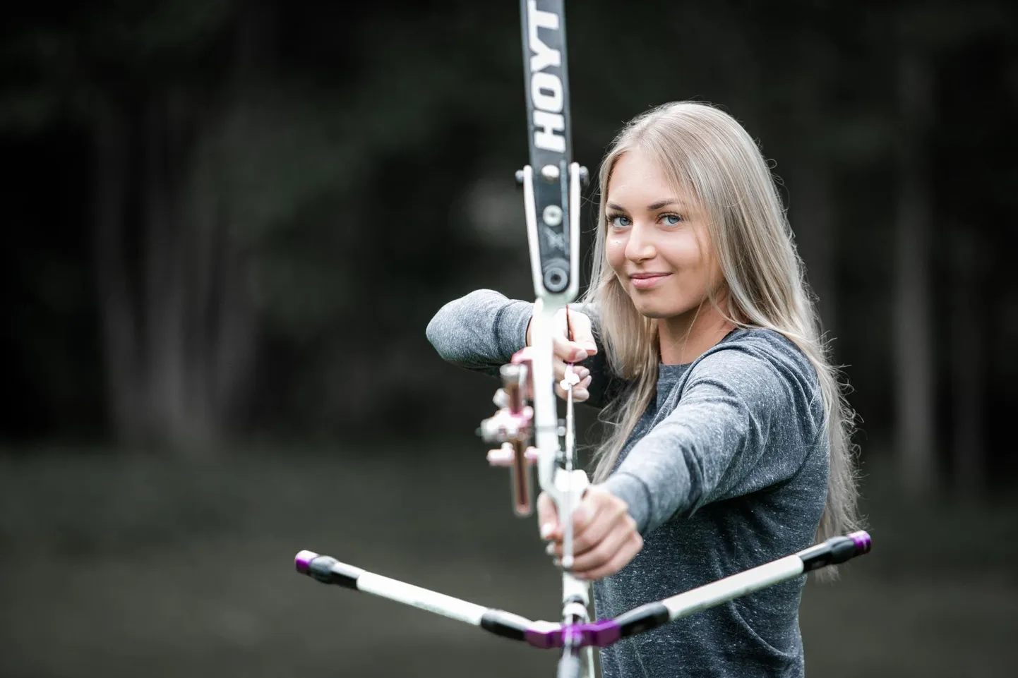 Reena Pärnat hakkas tänavu taas vibulaskmisest ja võistlemisest rõõmu tundma.