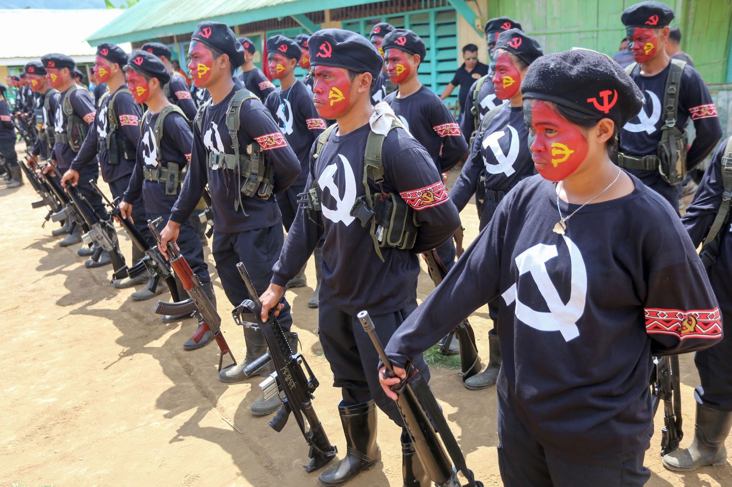 Filipiinide maoistlikud mässulised.