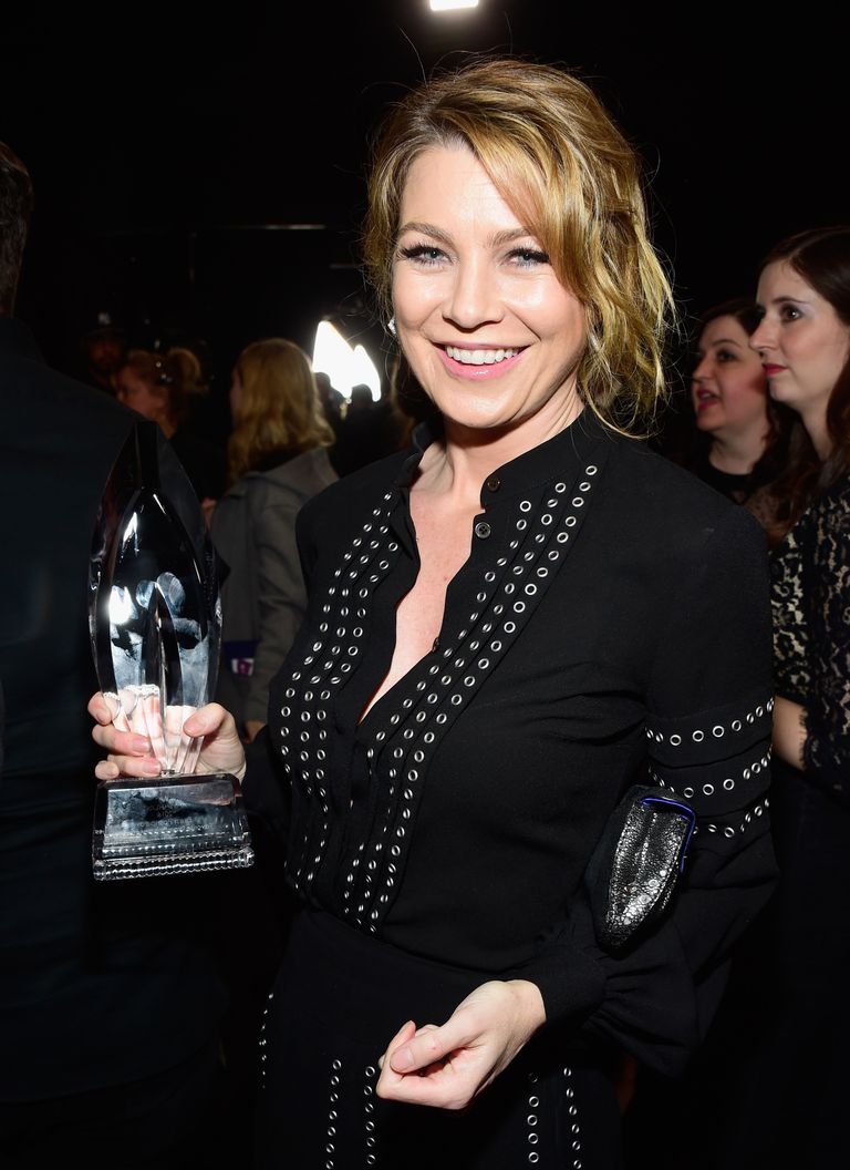 Näitlejanna Ellen Pompeo People's Choice Awards'il 2016. aastal.