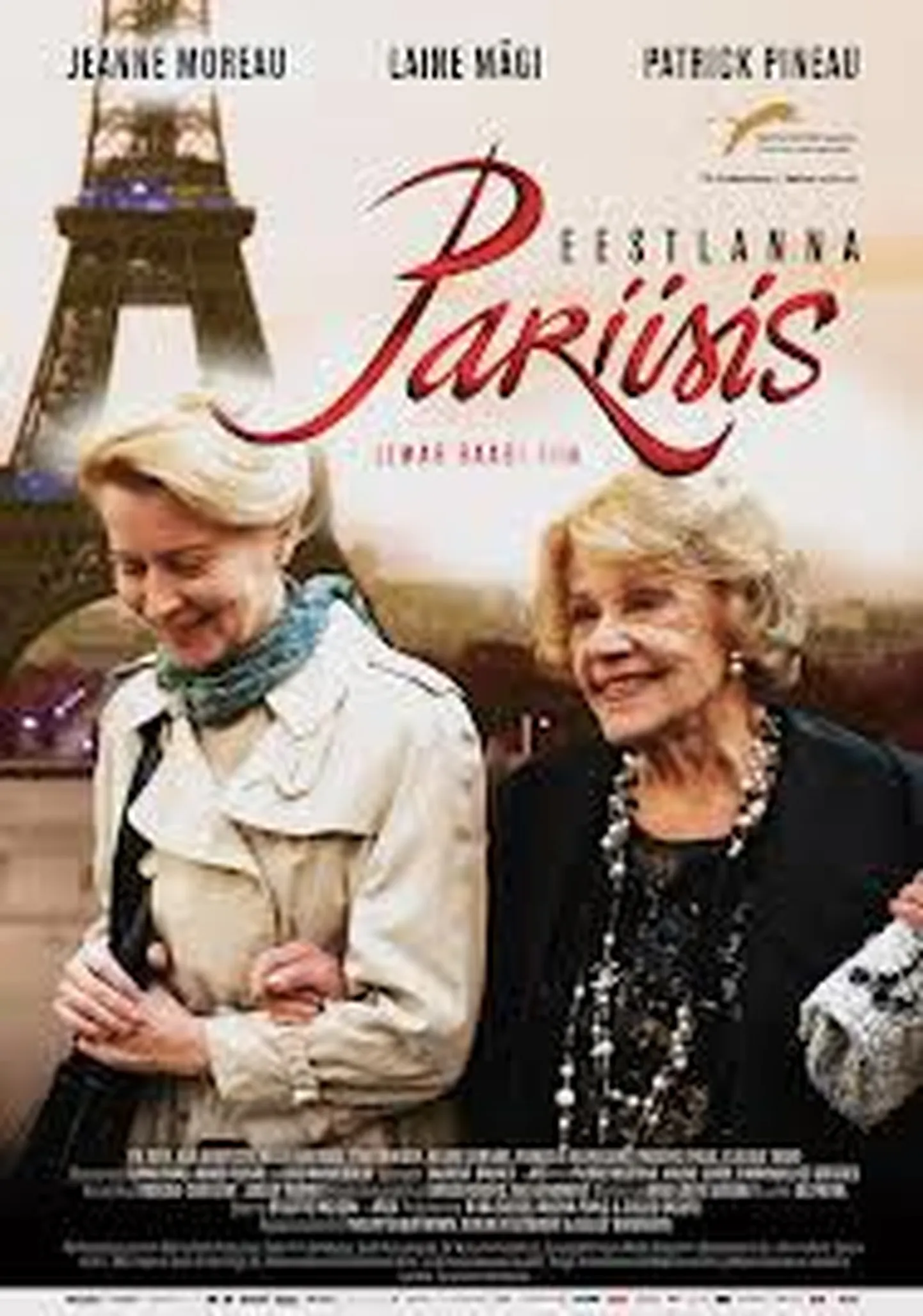 Filmi "Eestlanna Pariisis" plakat.