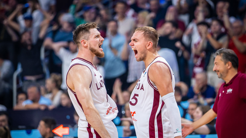 Seko līdzi ⟩ "EuroBasket 2025": Latvija – Portugāle