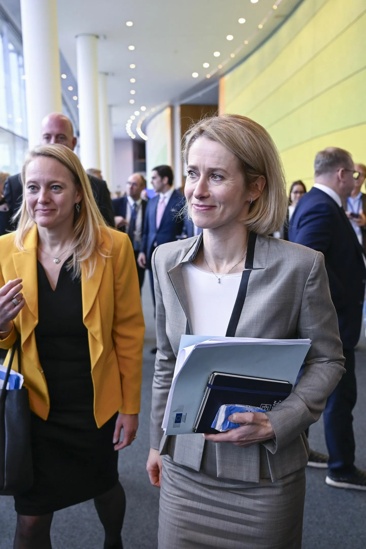 Kaja Kallas ja tema kabinetiülem Vivian Loonela.