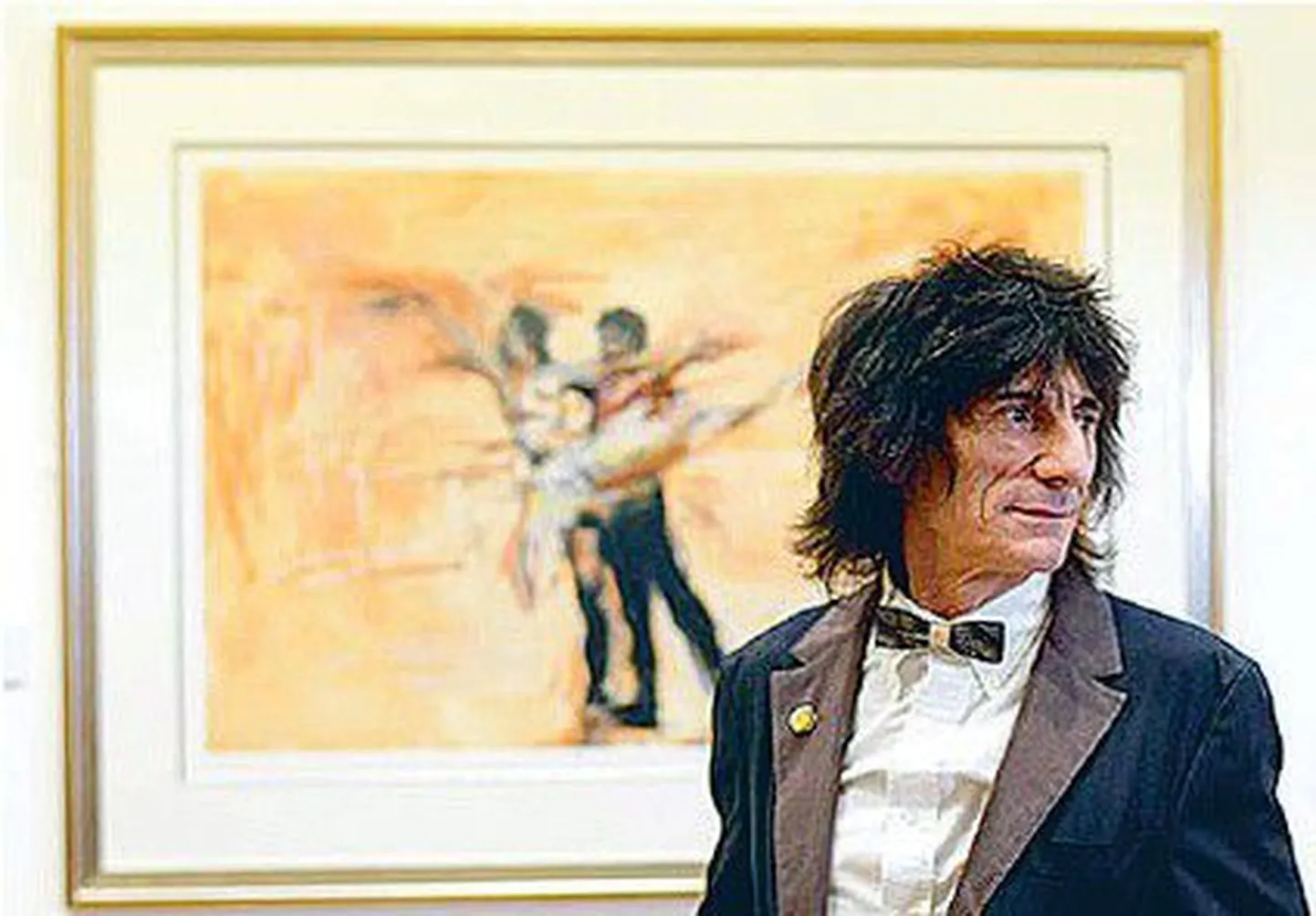 Ronnie Wood on  tunnustatud kunstnik.
