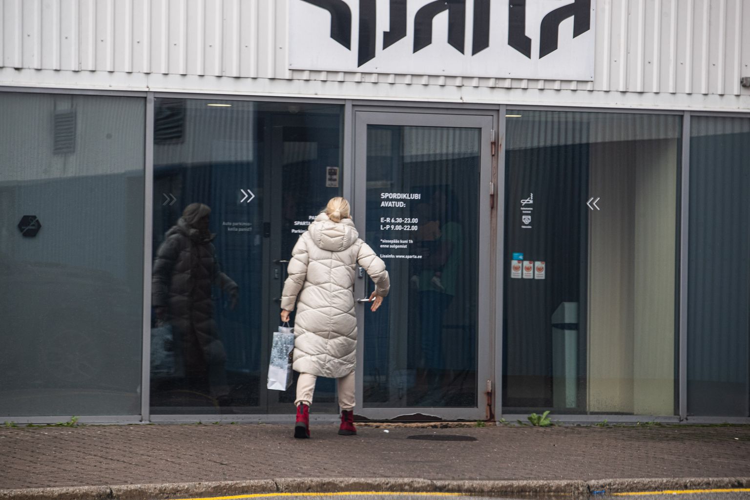 Terviseameti poolt suletud Sparta ruumides tegutseb juba uus spordiklubi. 18.11.2021.