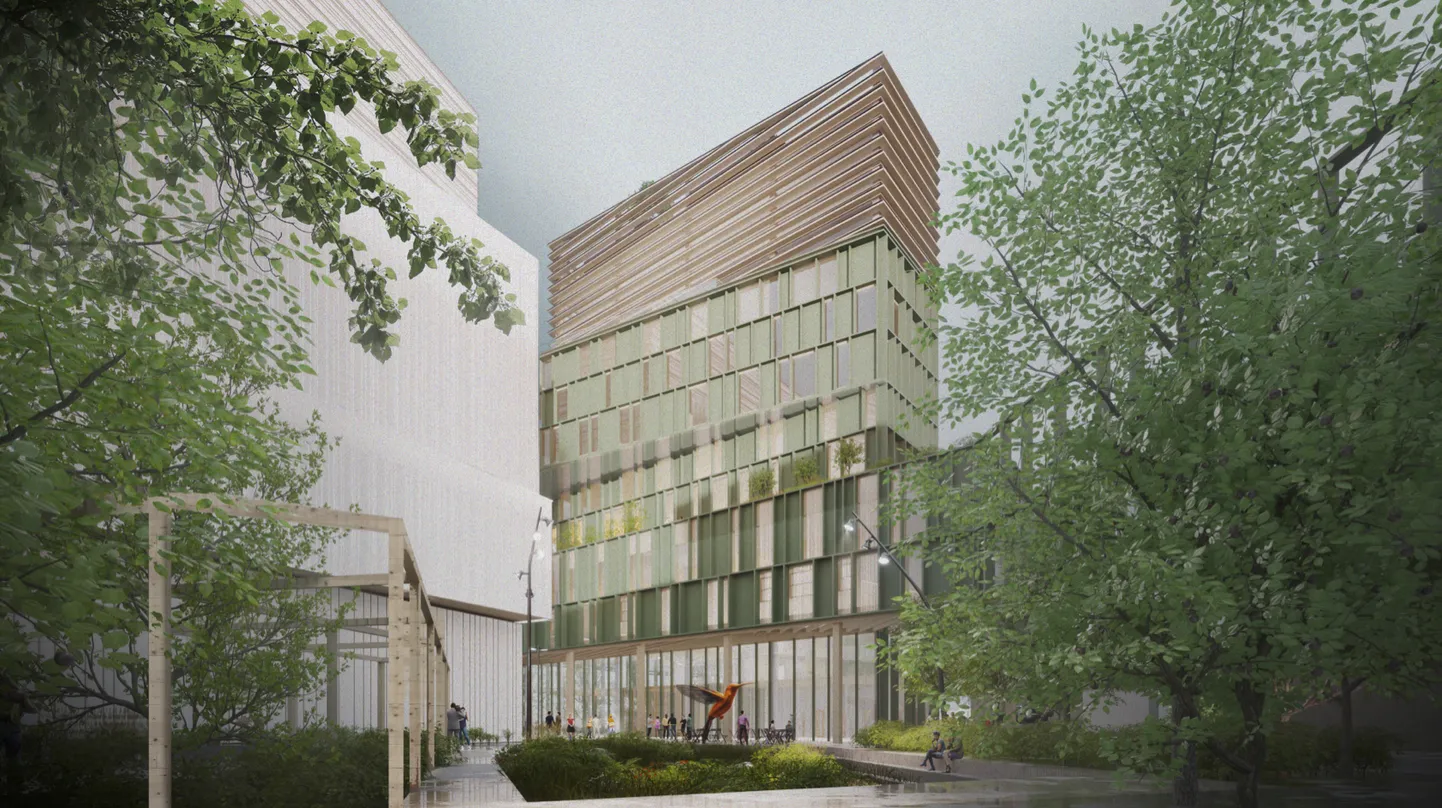 Studio TÄNA ja Apex Arhitektuuribüroo töö «JENGA».