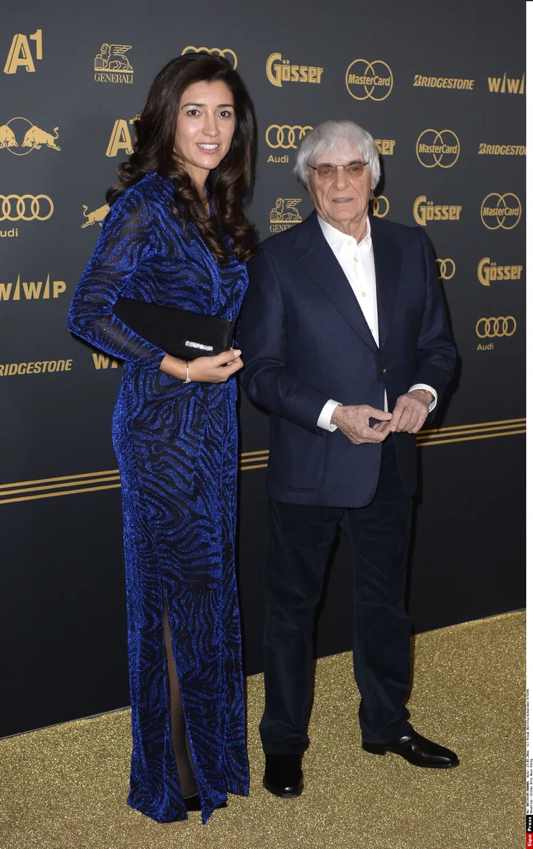 Bernie Ecclestone ja Fabiana Flosi 2016. aastal.