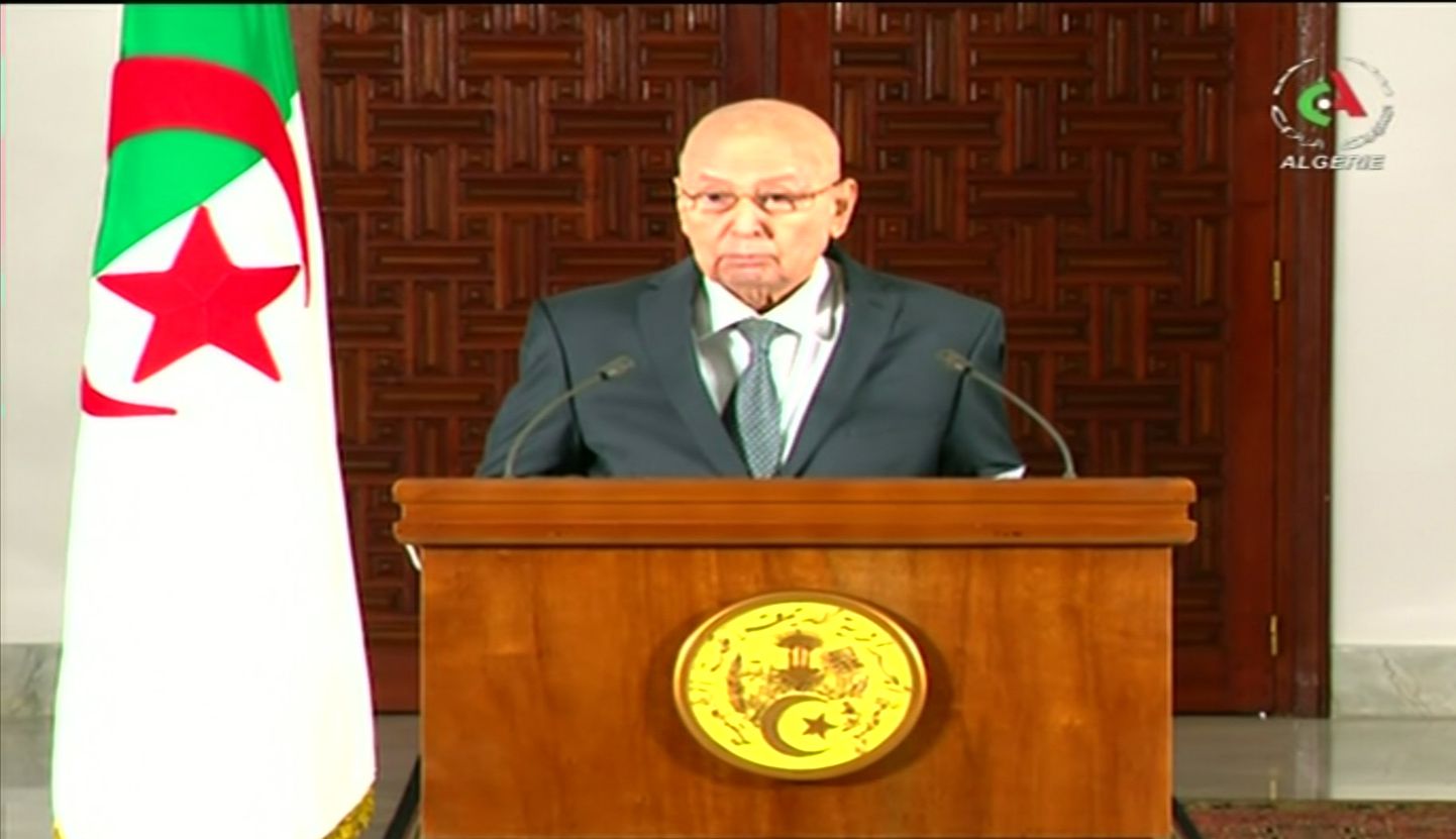 Alžeeria ajutine riigipea Abdelkader Bensalah tegi telepöördumises teatavaks uute presidendivalimiste aja.