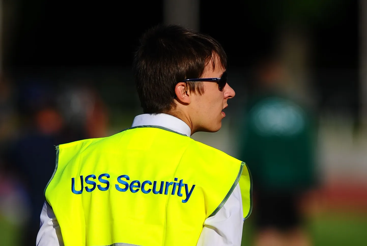 USS Security turvatöötaja.