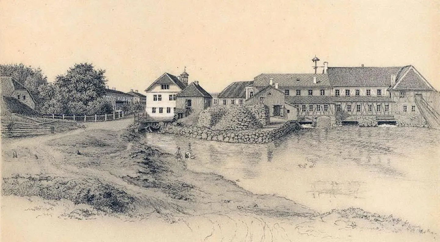 Aastatel 1792—1819 tuli klaasimanufaktuuri tööle sada saksa perekonda ning 1830. aastatel kolis juurde veel poolsada peret. 1805. aastal loovutas mõis peeglivabrikule 65 eesti perekonda ning sellega algas eestlaste väljaõpetamine.