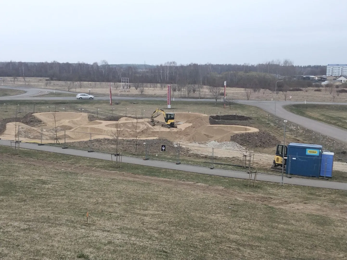 Eesti üks suuremaid pump track&#39;e valmib mai lõpuks.