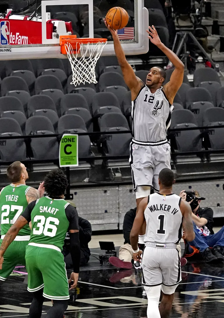 LaMarcus Aldridge selle aasta jaanuaris veel San Antonio Spursi ridades (nr 12)
