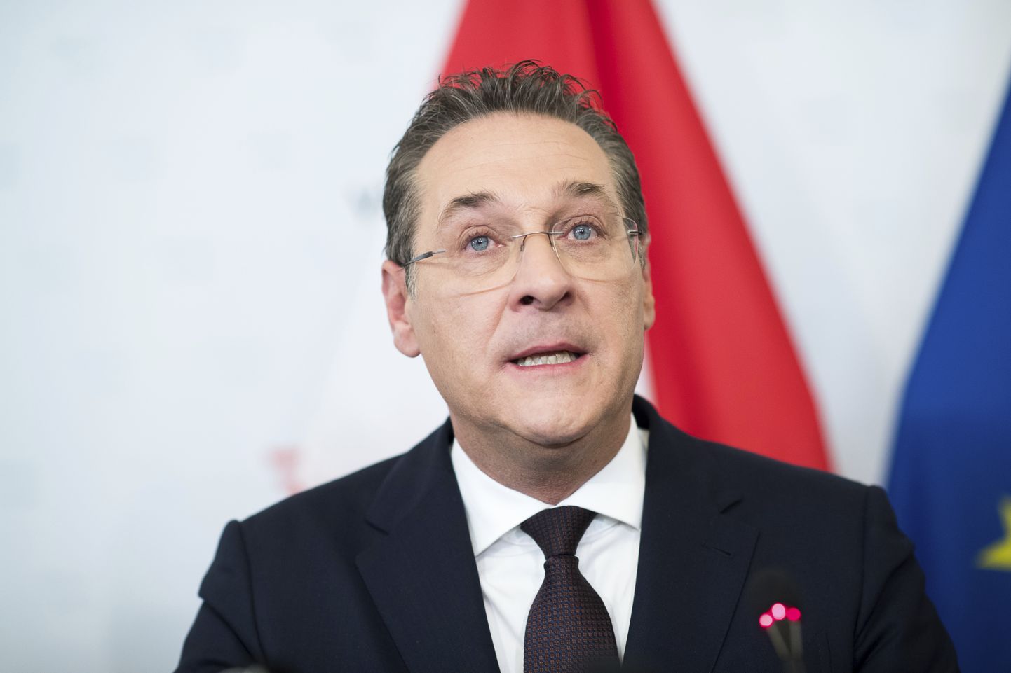 Вице-канцлер Австрии Хайнц-Кристиан Штрахе.