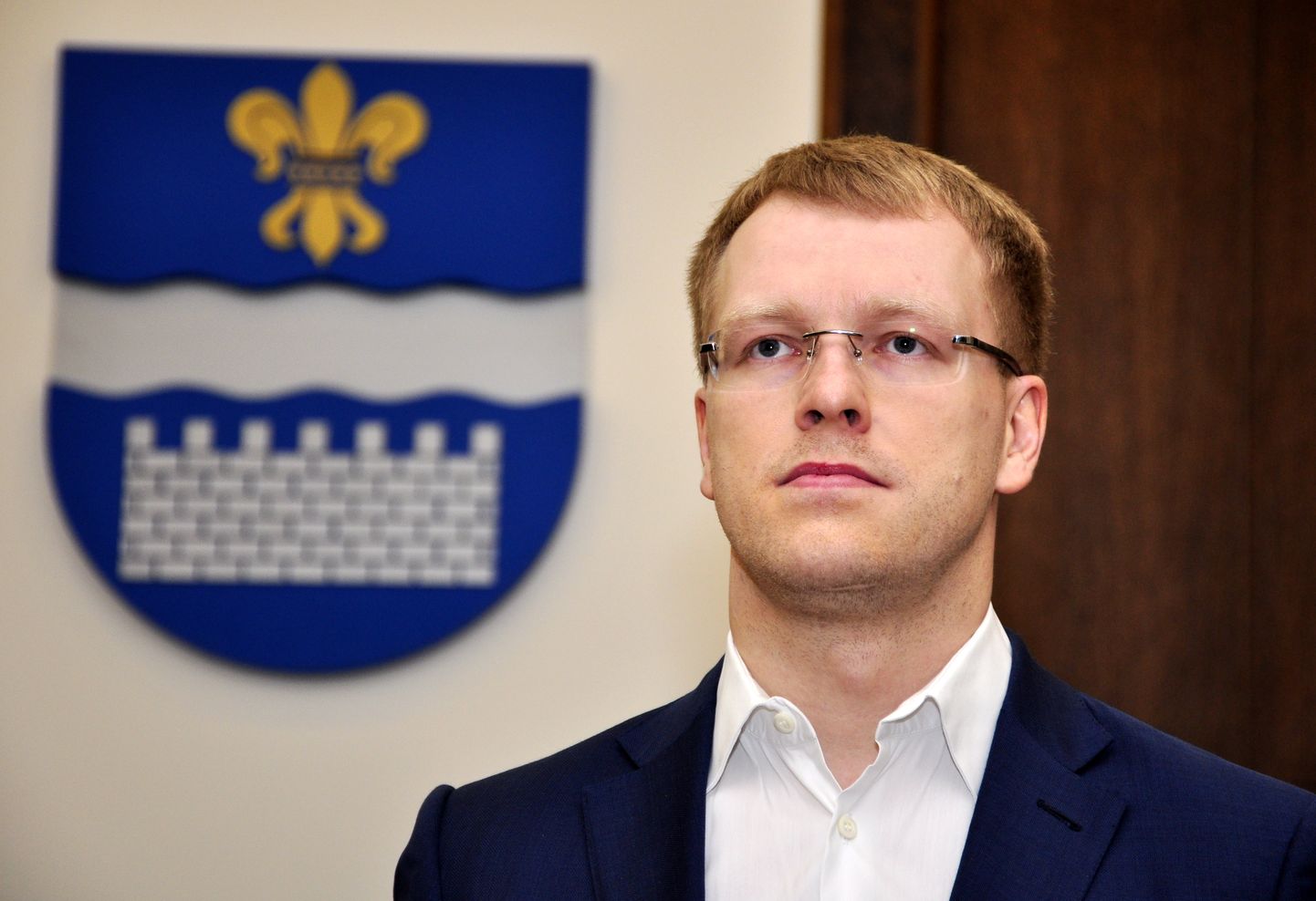 Jaunievēlētais Daugavpils domes priekšsēdētājs Andrejs Elksniņš