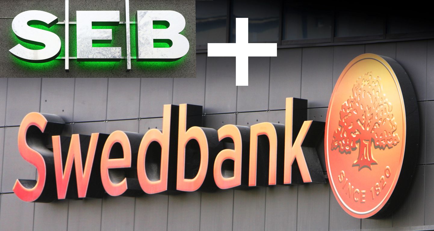 SEB ja Swedbank.
