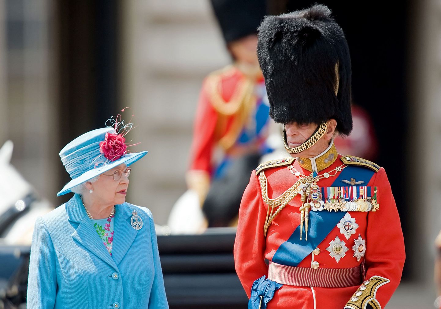 Королева Великобритании Елизавета II с мужем, герцогом Эдинбургским Филиппом