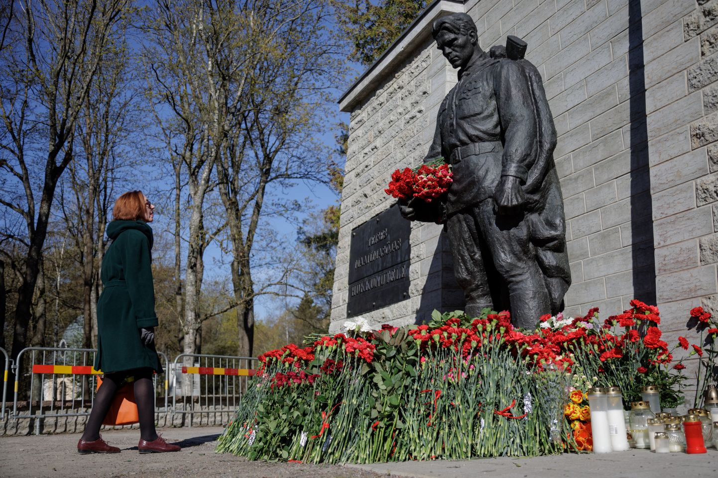 9. maija atzīmēšana Bruņoto spēku kapos Igaunijā