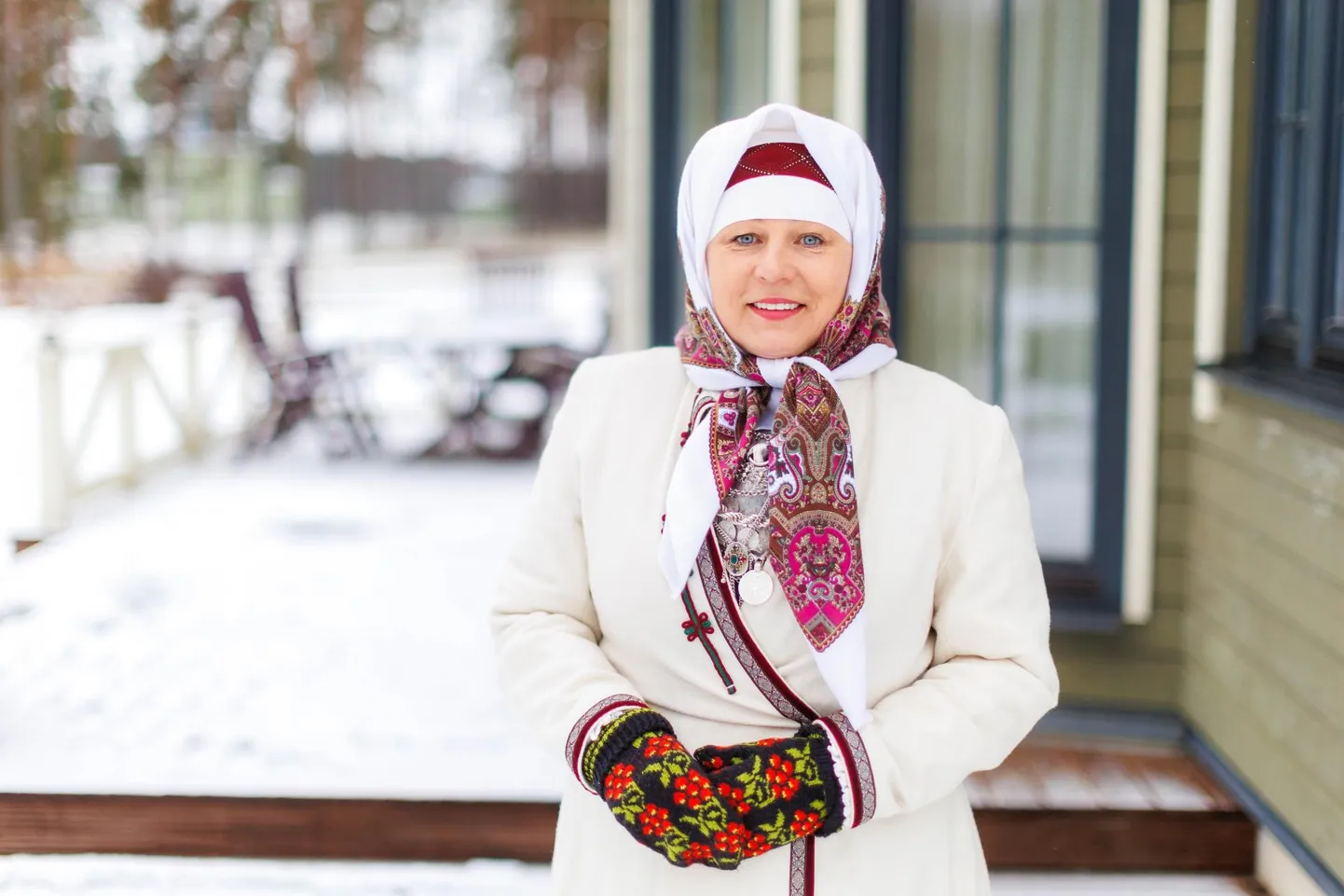 Rahvakultuuri edendaja Ingrit Kala pälvis valla aukirja.