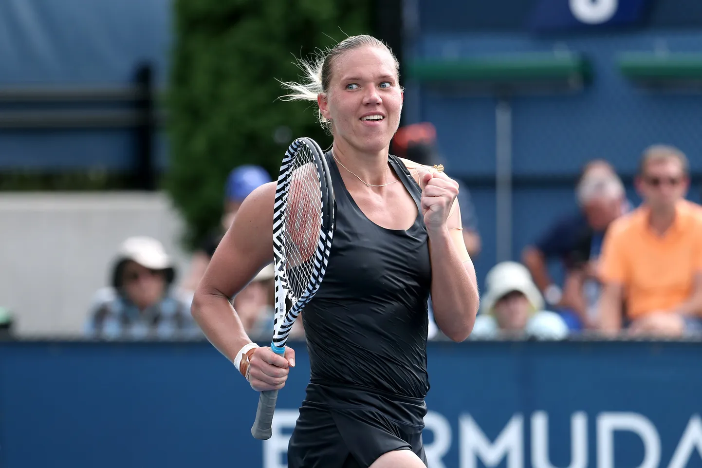 Kaia Kanepi sai maratonlahingus Tatjana Maria vastu võidu ning võib raskelt tulnud edu üle rõõmustada