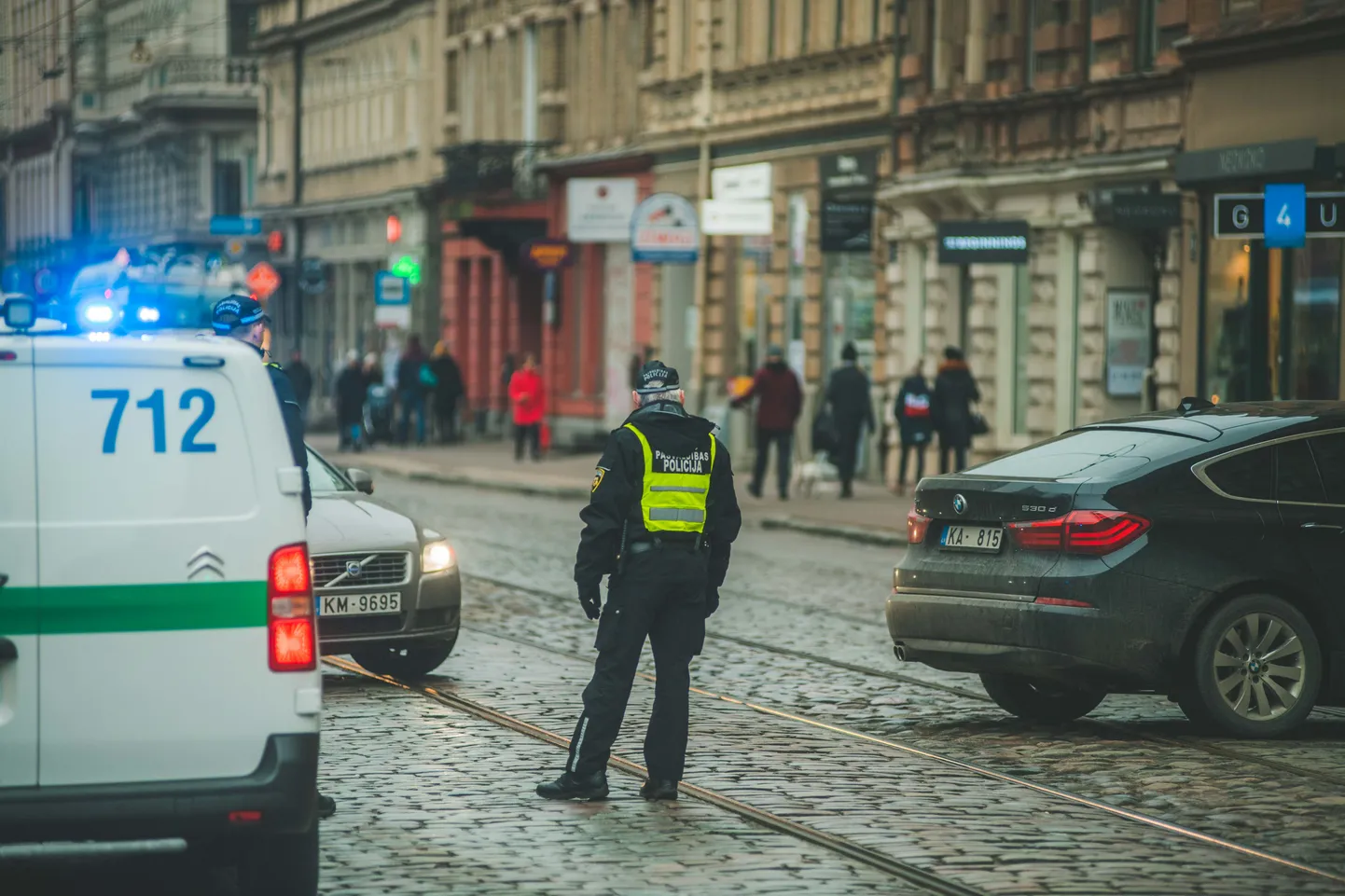 Foto: Blaumaņa ielu atver gājējiem un velobraucējiem