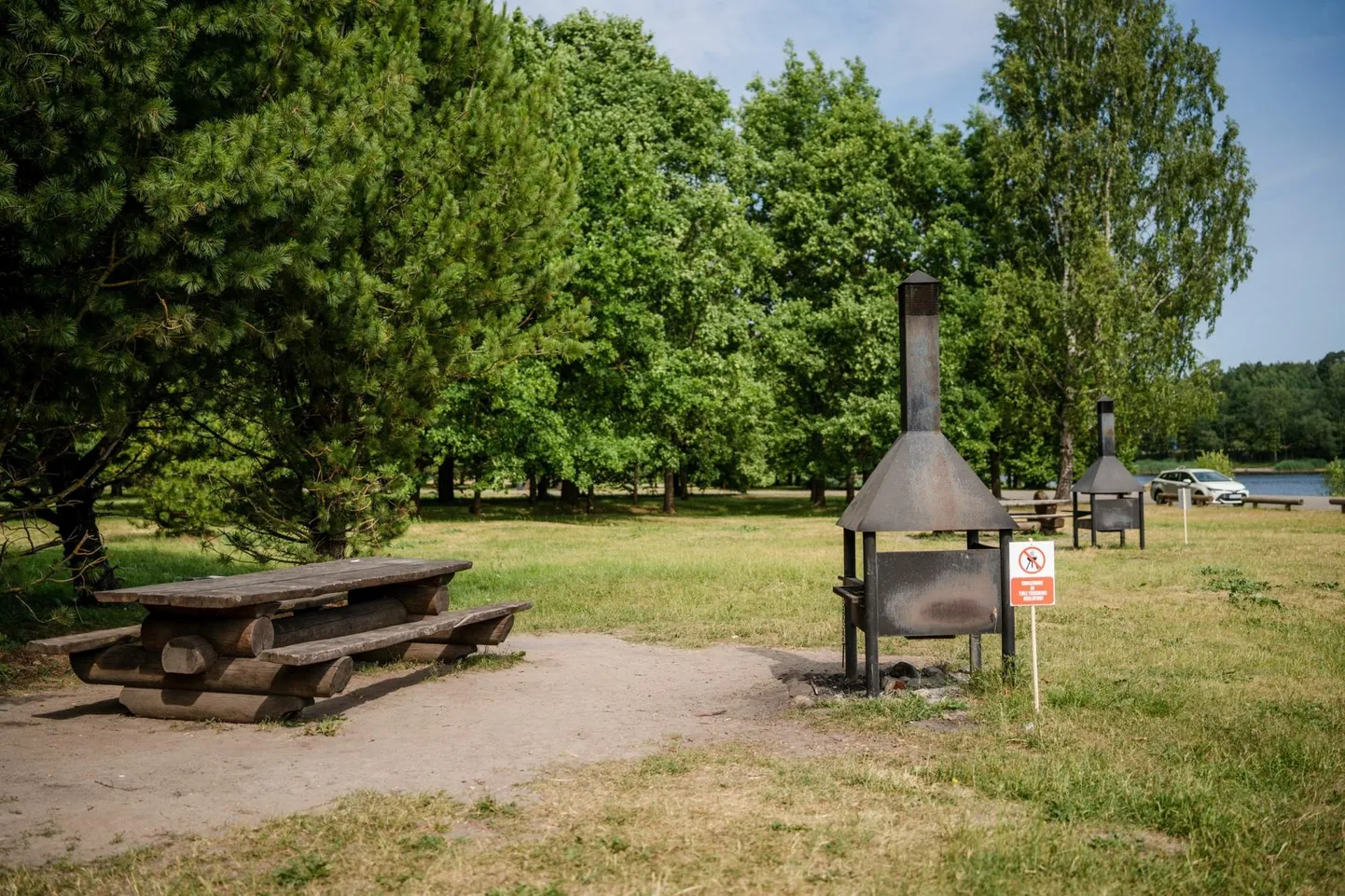 Veteranide pargis on ruumi eri mängudeks.
