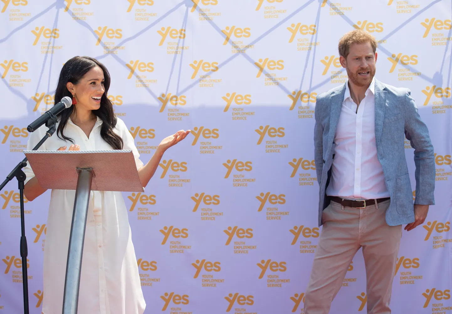 Meghan ja Harry Johannesburgis, 2. oktoober 2019