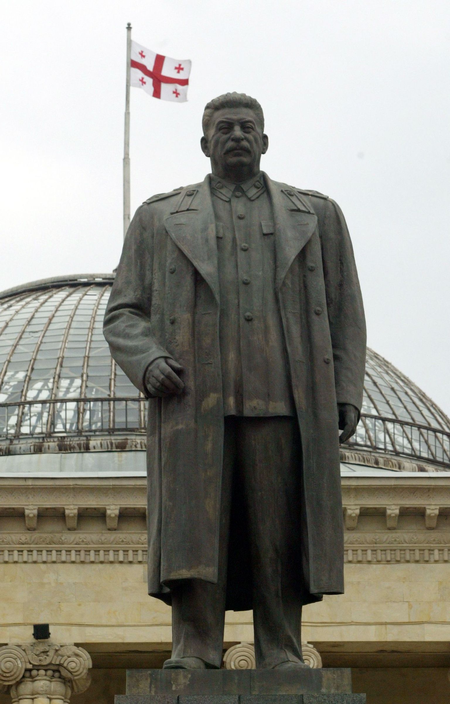 Goris seisnud Stalini pronkskuju 2006. aastal.