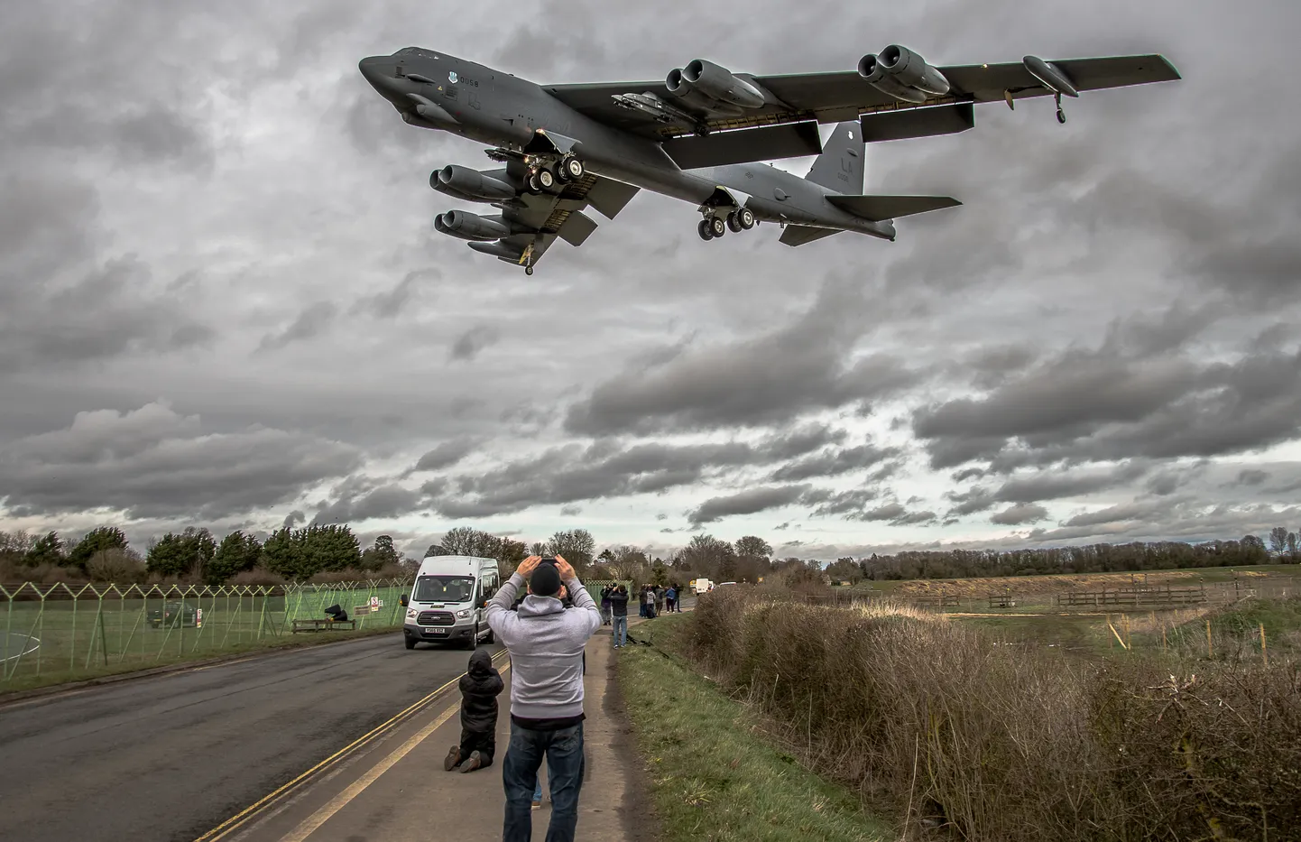 B-52 reaktiivpommituslennuk.