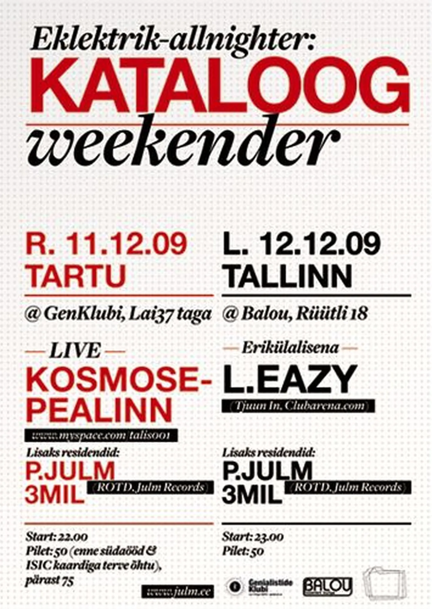 Kataloog weekender