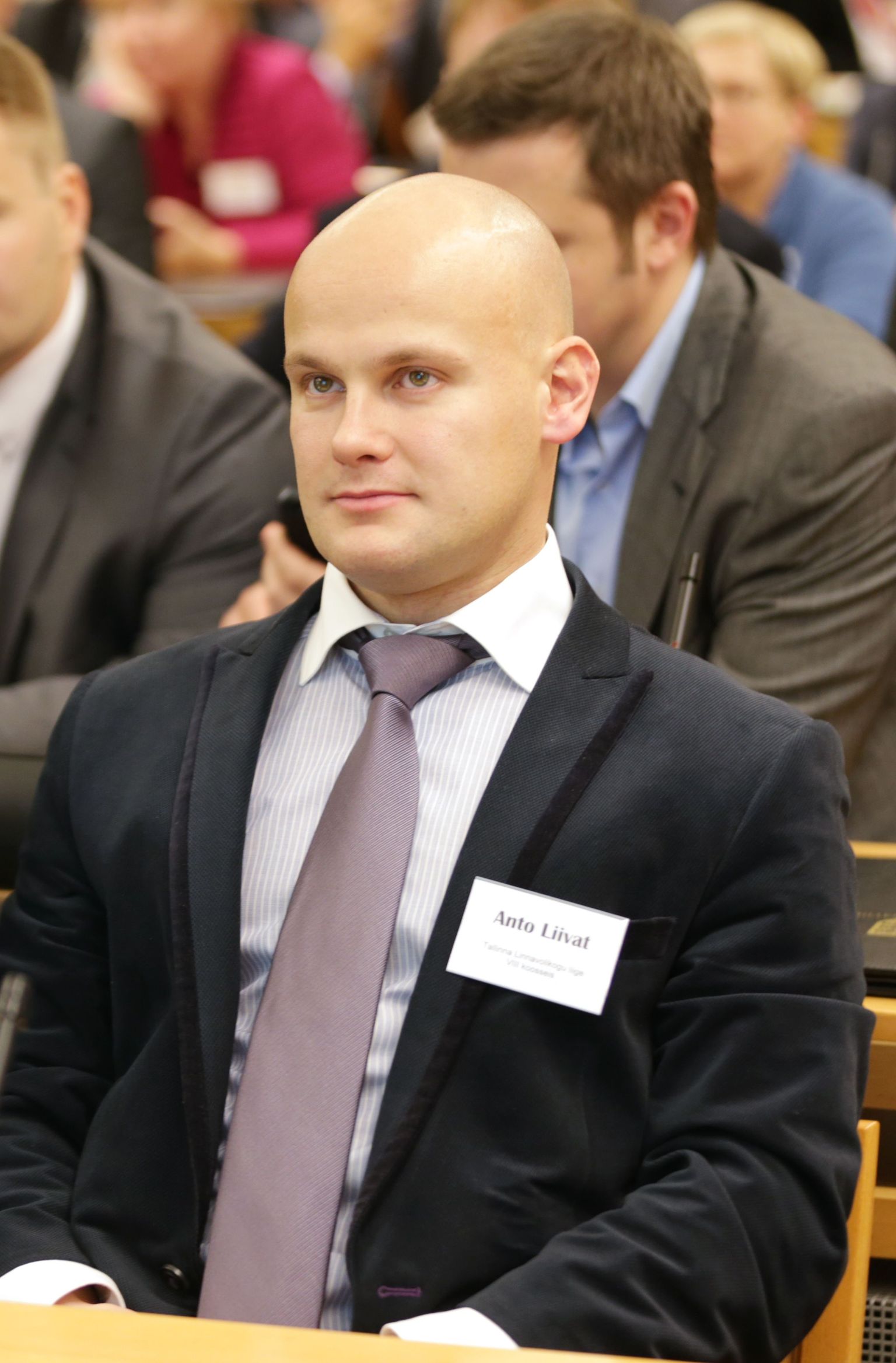 Tallinna linnavolikogu SDE fraktsiooni esimees Anto Liivat.