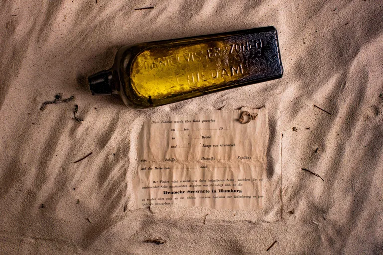19. sajandi pudel ja selles olnud dokument