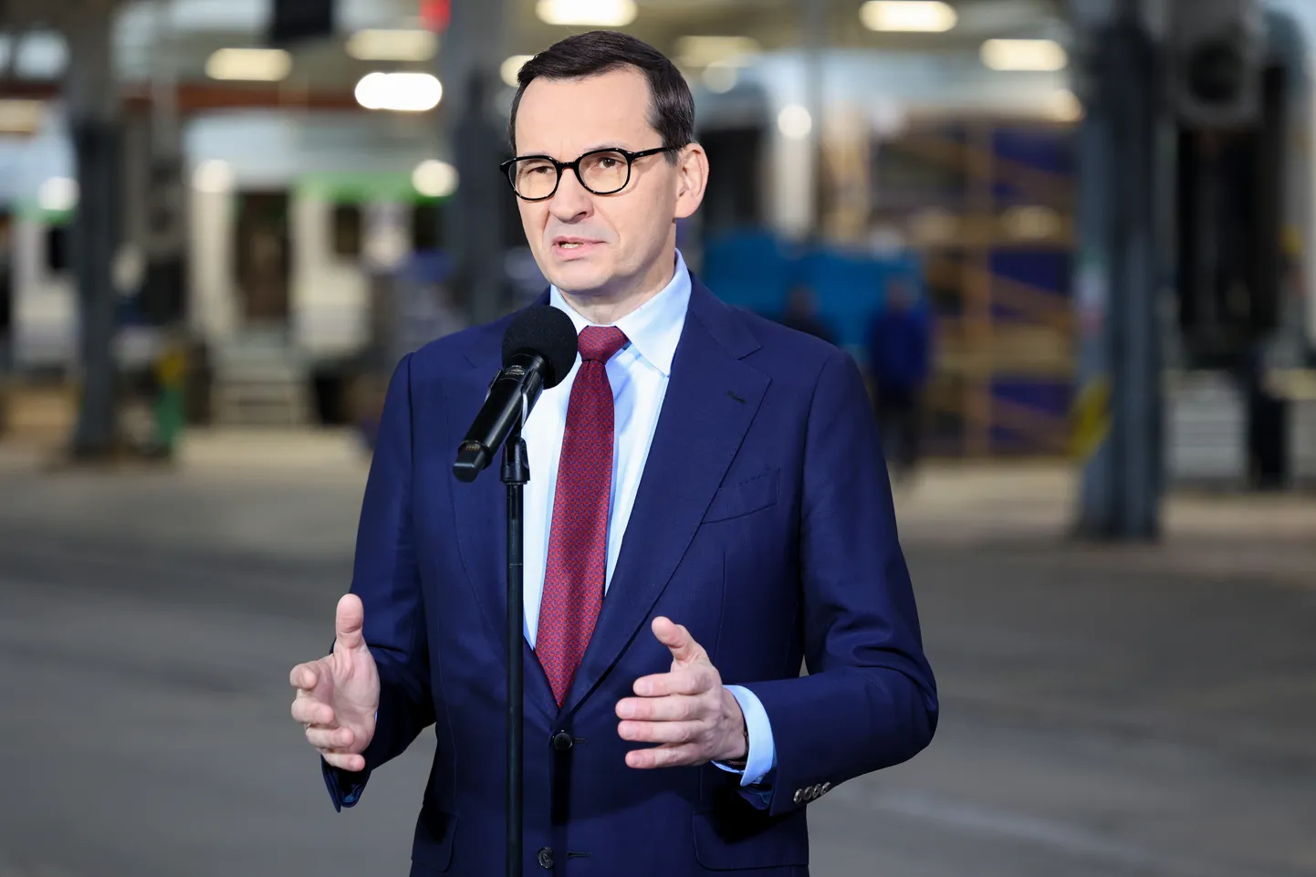 Poola peaminister Mateusz Morawiecki.