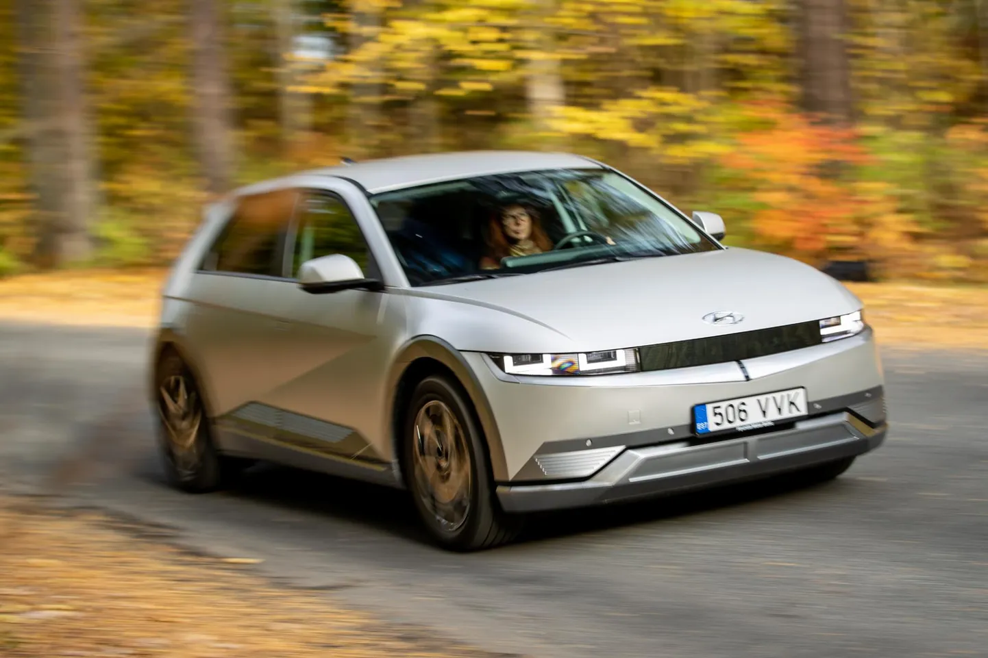 06.10.2021. Tallinn. Elektriauto Hyundai Ioniq 5. Foto Eero Vabamägi, Postimees FOTO: Eero Vabamägi