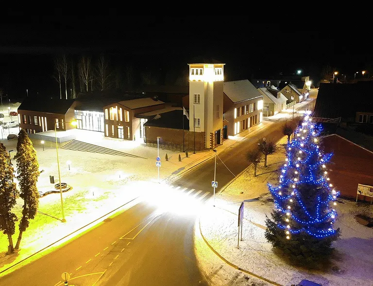 Suure-Jaani jõulukuusk, 2019.